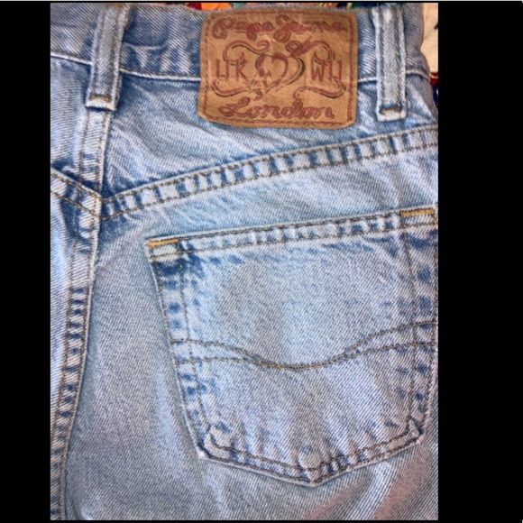 Pepe Jeans Jeans Vintage 8s Pepe Jeans Light Wash High Waisted Mom Jeans Sz 24 Poshmark